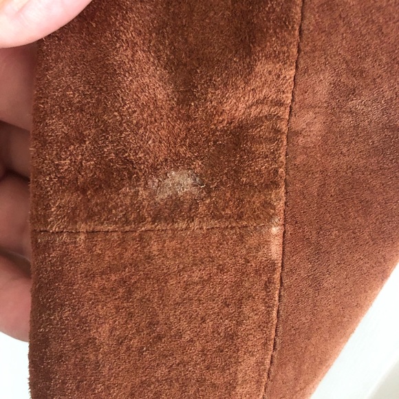 Bernardo by Nordstrom Suede Zip Up Jacket - Picture 6 of 6